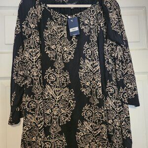 Lucky Brand 3/4 sleeve blouse